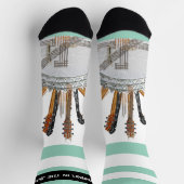 GITAAR SNAREN IN DE ZON SOKKEN (Top)