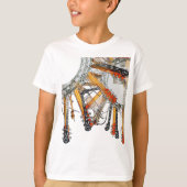 GITAAR SNAREN IN DE ZON T-SHIRT (Voorkant)