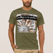 GITAAR SNAREN IN DE ZON T-SHIRT (Voorkant)