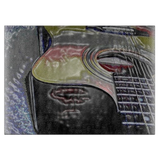 gitaar snijplank (Voorkant)