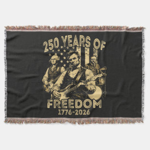 Gitaar spelen 4 juli 250ste verjaardag deken