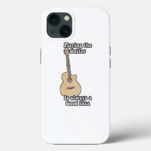 Gitaar spelen is altijd een goed idee. vintage Case-Mate iPhone case