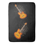 Gitaar spelen licht me op, Memory Foam badmat (Voorkant Verticaal)