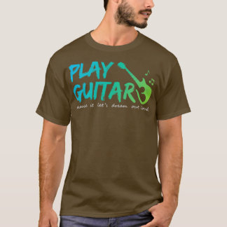 gitaar spelen t-shirt