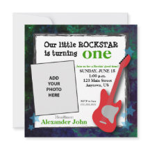 Gitaar & Sterren Jongen Rockstar Verjaardag