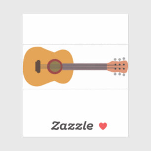 gitaar sticker