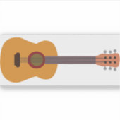 gitaar sticker (Voorkant)
