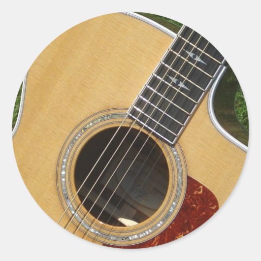 gitaar stickers (Voorkant)