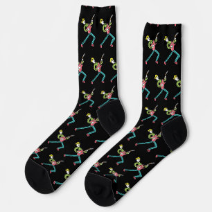 Gitaar Stickman Sokken