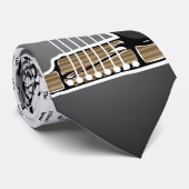  gitaar - Stropdas (Opgerold)