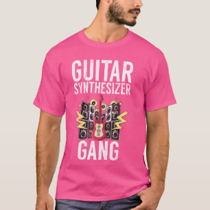Gitaar synthesizer instrument Funny Player Quote T-shirt