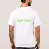 gitaar t-shirt (Achterkant)