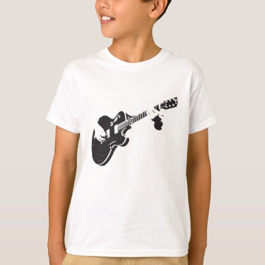 Gitaar- T-shirt (Voorkant)
