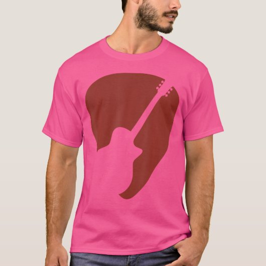 gitaar t-shirt (Voorkant)