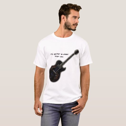 Gitaar T-shirt (Voorkant volledig)