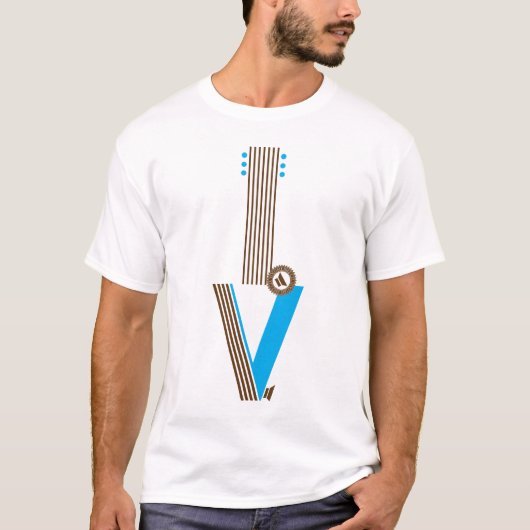 gitaar t-shirt (Voorkant)