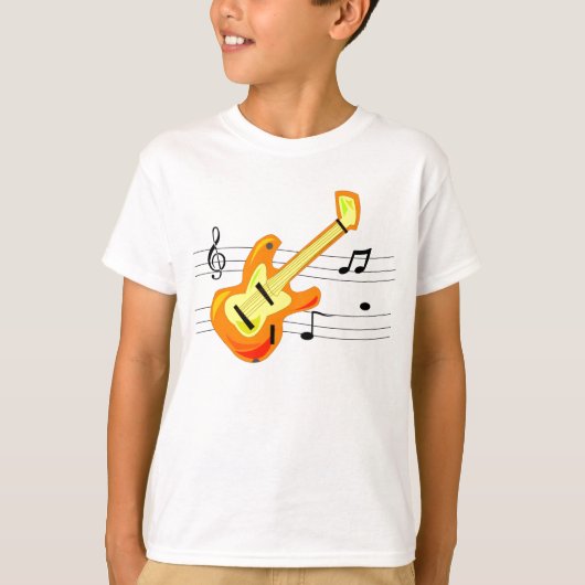 gitaar t-shirt (Voorkant)