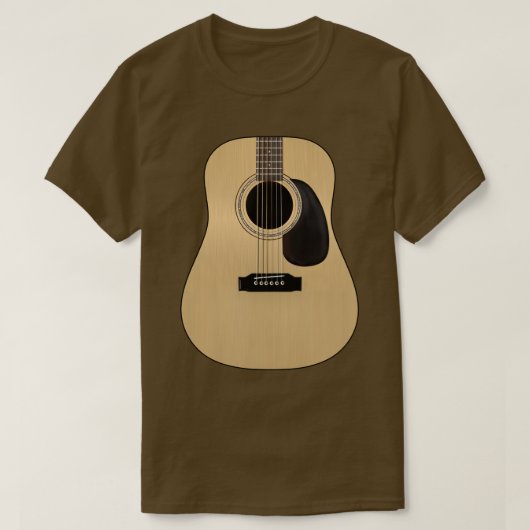 gitaar t-shirt (Design voorkant)