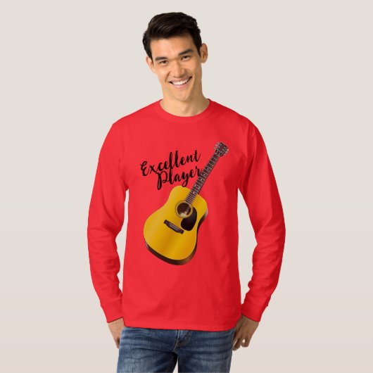 gitaar t-shirt (Voorkant volledig)