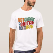 gitaar t-shirt (Voorkant)