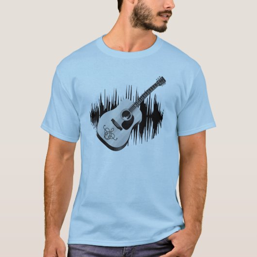 gitaar t-shirt (Voorkant)