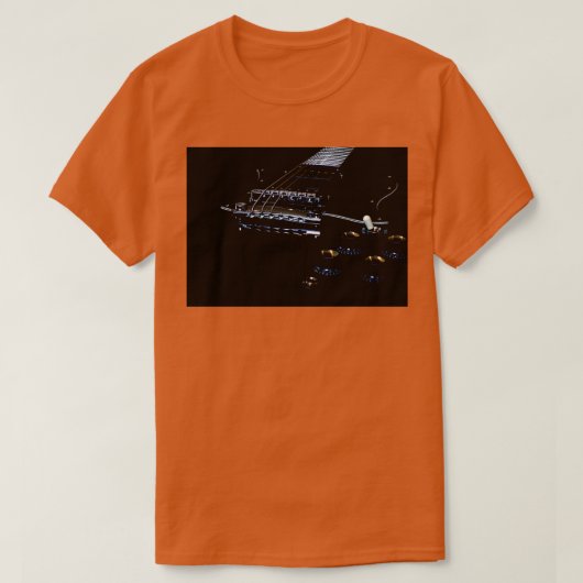 gitaar t-shirt (Design voorkant)