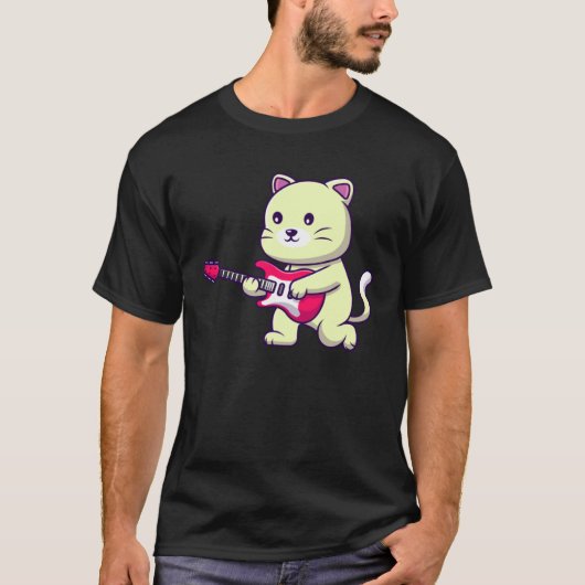 gitaar t-shirt (Voorkant)