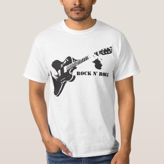 gitaar t-shirt (Voorkant)