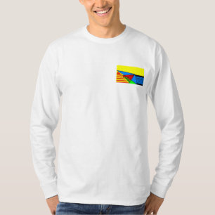 Gitaar T-shirt, aan beide zijden bedrukt T-shirt
