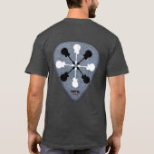 Gitaar t-shirt Rock (Achterkant)