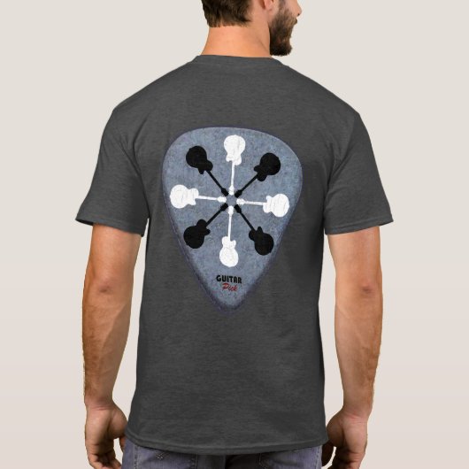 Gitaar t-shirt Rock (Achterkant)