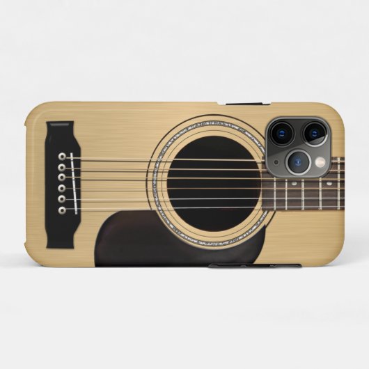 Gitaar telefoon Case-Mate iPhone case (Achterkant (horizontaal))