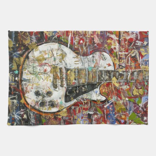  gitaar - theedoek (Horizontaal)