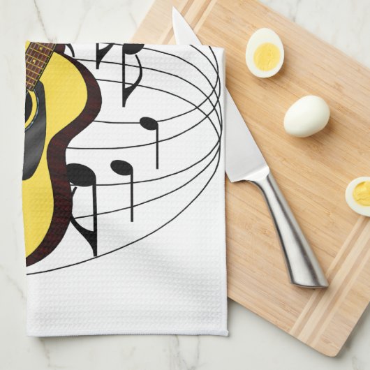 gitaar theedoek (Quarter Fold)