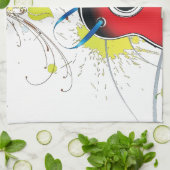 gitaar theedoek (Gevouwen)