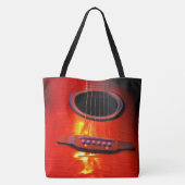 gitaar tote bag (Achterkant)
