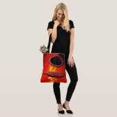 gitaar tote bag (Op model)
