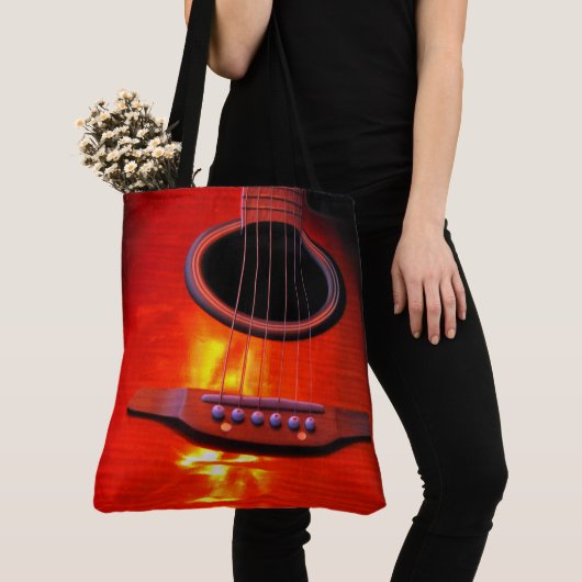 gitaar tote bag (Dichtbij)