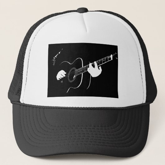 gitaar trucker pet (Voorkant)