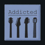 gitaar verslaafd magneet<br><div class="desc">gitaar verslaafd</div>