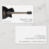 gitaar visitekaartje (Voorkant / Achterkant)