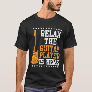 gitaar voor mannen gitaarspeler 0 t-shirt