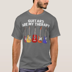 gitaar voor mannen gitaarspeler Elektrisch G T-shirt