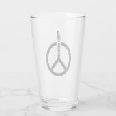 Gitaar Vredesteken Glas (Achterkant)