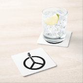 Gitaar Vredesteken Kartonnen Onderzetters (Insitu)