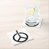 Gitaar Vredesteken Kartonnen Onderzetters (Insitu)