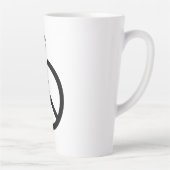 Gitaar Vredesteken Latte Mok (Rechts)