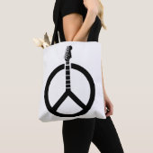 Gitaar Vredesteken Tote Bag (Dichtbij)