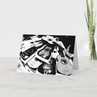 Gitaar Wenskaart - 001 Kaart