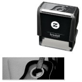  gitaar  zelfinktende stempel (In situ)